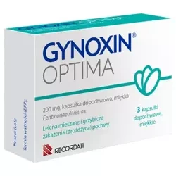 Gynoxin Optima 200mg *3 IRI kapsułki dopochwowe