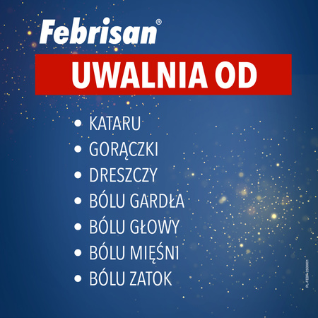 Febrisan proszek musujący, 16 saszetek