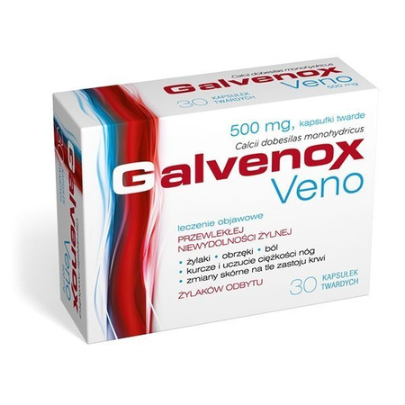 Galvenox Veno kapsułki twarde 500mg *30