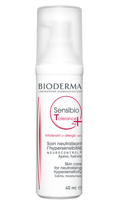 BIODERMA Sensibio Tolerance+, Krem łagodząco-kojący, 40ml