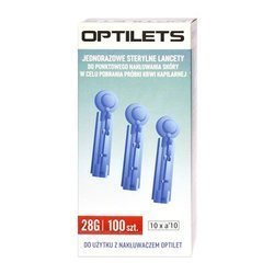 Lancety OPTILETS 100 sztuk