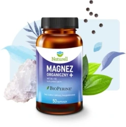 NATURELL Magnez Organiczny +, 50 kapsułek