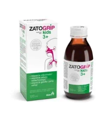 Zatogrip Kids 3+ syrop 120 ml  Data ważności 2026.01.30
