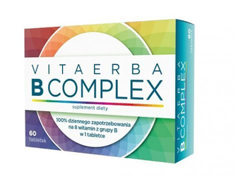 VitaErba B Complex tabl. 60 tabl.Data ważności 2026.0228