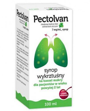 Pectolvan syrop wykrztuśny 7 mg/ml 100 ml