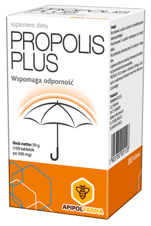 Propolis Plus, 100 tabletek