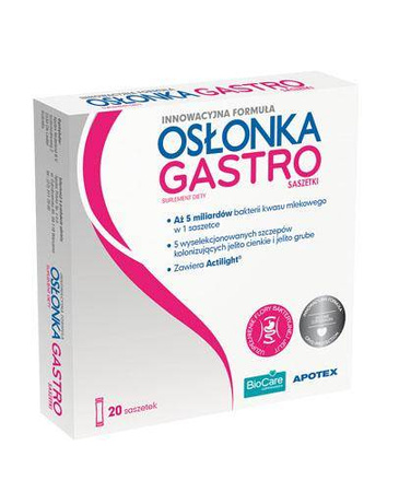 Osłonka Gastro, 20 saszetek