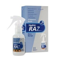 Hedrin Raz żel w sprayu 60 ml