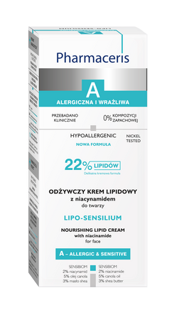 PHARMACERIS A LIPO-SENSILIUM Multilipidowy krem odżywczy do twarzy, 50ml