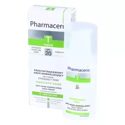 PHARMACERIS T SEBOSTATIC Przeciwtrądzikowy krem normalizujący do twarzy SPF20, 50ml 