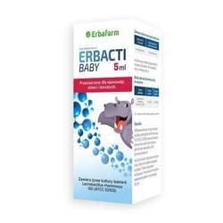 Erbacti Baby zawiesina, 5 ml