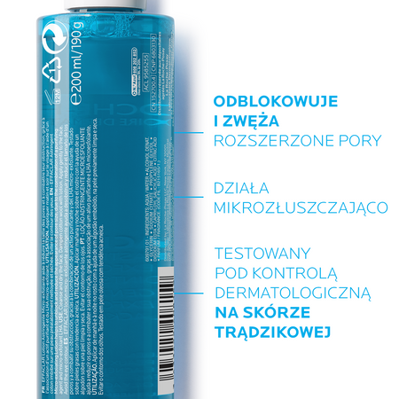 LA ROCHE-POSAY EFFACLAR Tonik zwężający pory 200ml