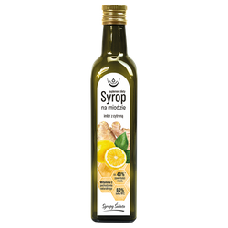 Syrop na miodzie Imbir z Cytryną 250ml