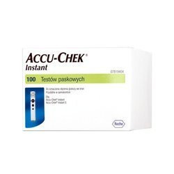 Accu-Chek Instant testy paskowe,100 sztuk