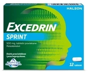 Excedrin Sprint tabl. 500 mg 12 tabl.