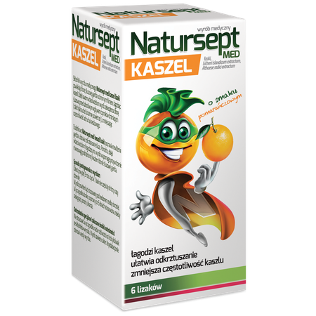 NATURSEPT MED KASZEL Lizaki * 6 szt. 