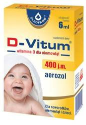 D-Vitum wit.D 400jm dla niemowląt aerozol 6ml