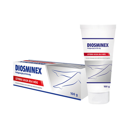 Diosminex Szybka ulga dla nóg Żel 100g