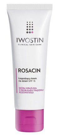 IWOSTIN ROSACIN Łagodzący krem na dzień SPF 15 40ml