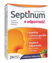 Septinum + Odporność, 24 tabletki do ssania