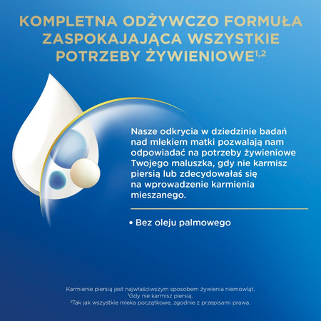 Bebilon Advance Pronutra 1 mleko początkowe  od urodzenia 1000g (2 x 500g)