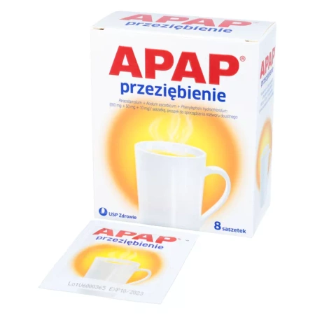Apap Przeziębienie Hot x 8sasz.