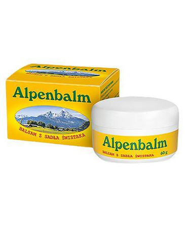 ALPENBALM Balsam z sadła świstaka maść, 60g