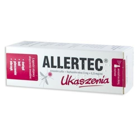 Allertec Ukąszenia. aerozol na skórę