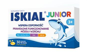 Iskial Junior 30 kapsułek.do żucia