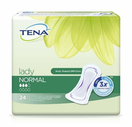 Specjalistyczne podpaski TENA LADY Normal x 24 szt.