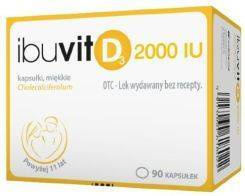 Ibuvit D3 2000 IU, 90 kapsułki miękkie