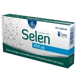 Selen 200 µg, 60 tabletek