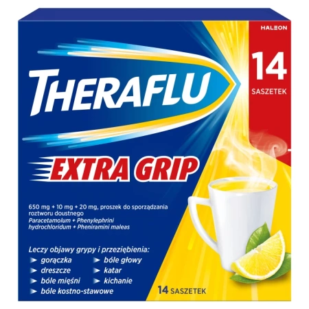 Theraflu ExtraGRIP 14 saszetek