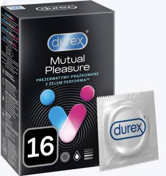 Prezerwatywy Durex Mutual Pleasure, 16 sztuk