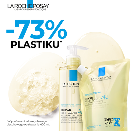 La Roche-Posay Lipikar Refill Oil AP+ Olejek Myjący, 400 ml