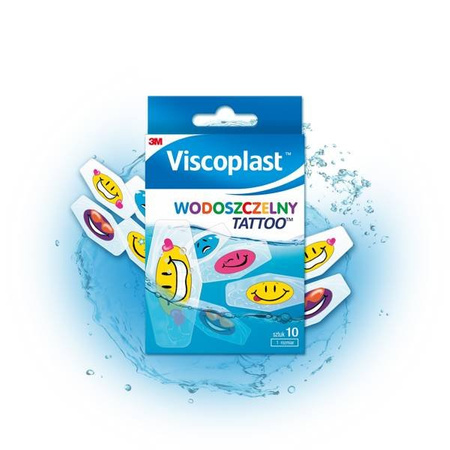 Plaster Viscoplast Wodoszczelny Tattoo 10szt