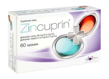 Zincuprin 60 tabletek
