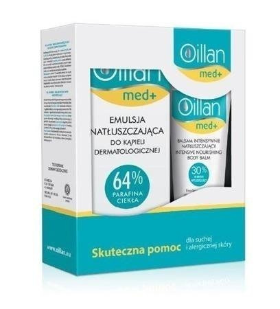 OILLAN MED+ Emulsja 500ml+ Balsam 200ml