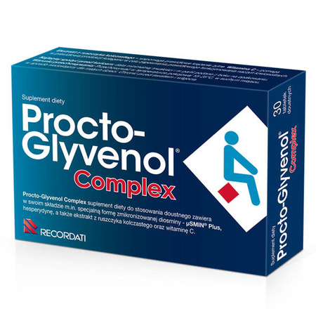 Procto-Glyvenol Complex 30 mg, 30 tabletek