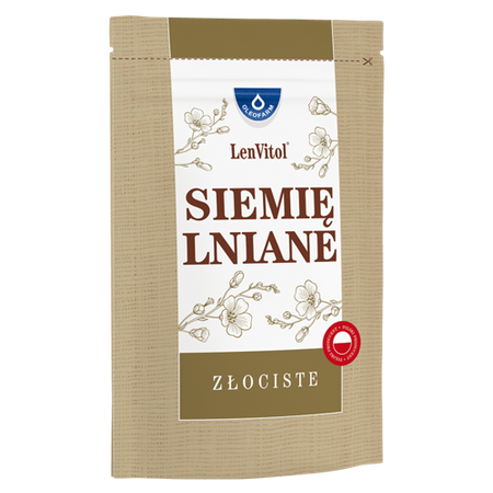 LenVitol Siemię lniane złociste 450 g