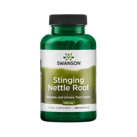 SWANSON Stinging Nettle Root (pokrzywa) 500 mg, 100 kapsułek