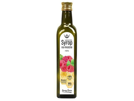 Syrop na miodzie Malina 250 ml