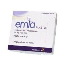 Emla Plaster plaster leczniczy 0,025g+0,025g 2 sztuki