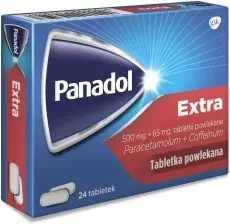 Panadol Extra, 24 tabletek powlekanych
