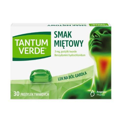 Tantum Verde smak mięt.past.twar.3mg*30