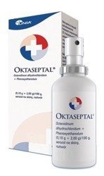 Oktaseptal aerozol (0,1g+2g)/100g 250ml