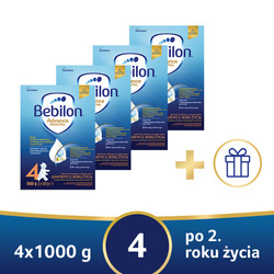 Bebilon 4 Advance Pronutra Junior, 1000g x 4 sztuki 