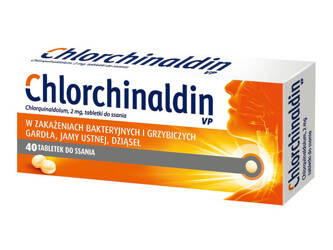 Chlorchinaldin x 40 tabetek