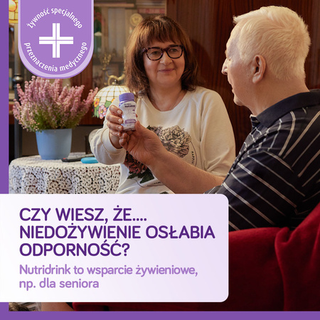 Nutridrink o smaku truskawkowym 4x125 ml  Data waznosci 2025,10.30