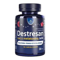 Destresan Noc Z Melatoniną Żelki, 30 sztuk